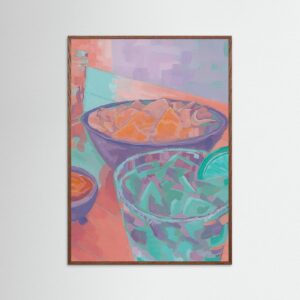 Chips and Salsa #4 Paper Print