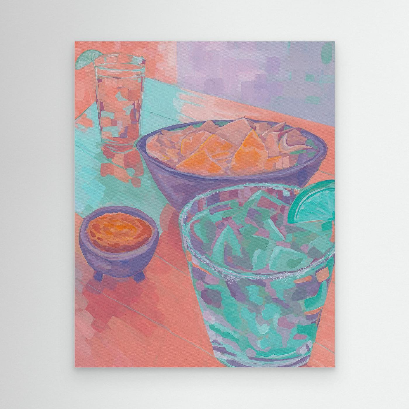 Chips and Salsa #4 Canvas Print