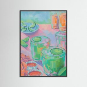 Chips and Salsa #3 Paper Print