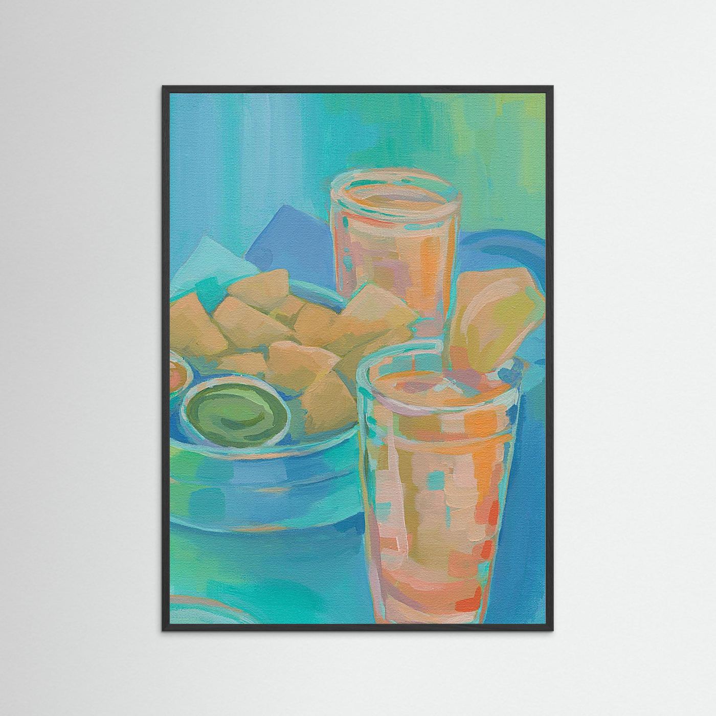 Chips and Salsa #1 Paper Print