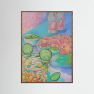Chips and Salsa #2 Paper Print
