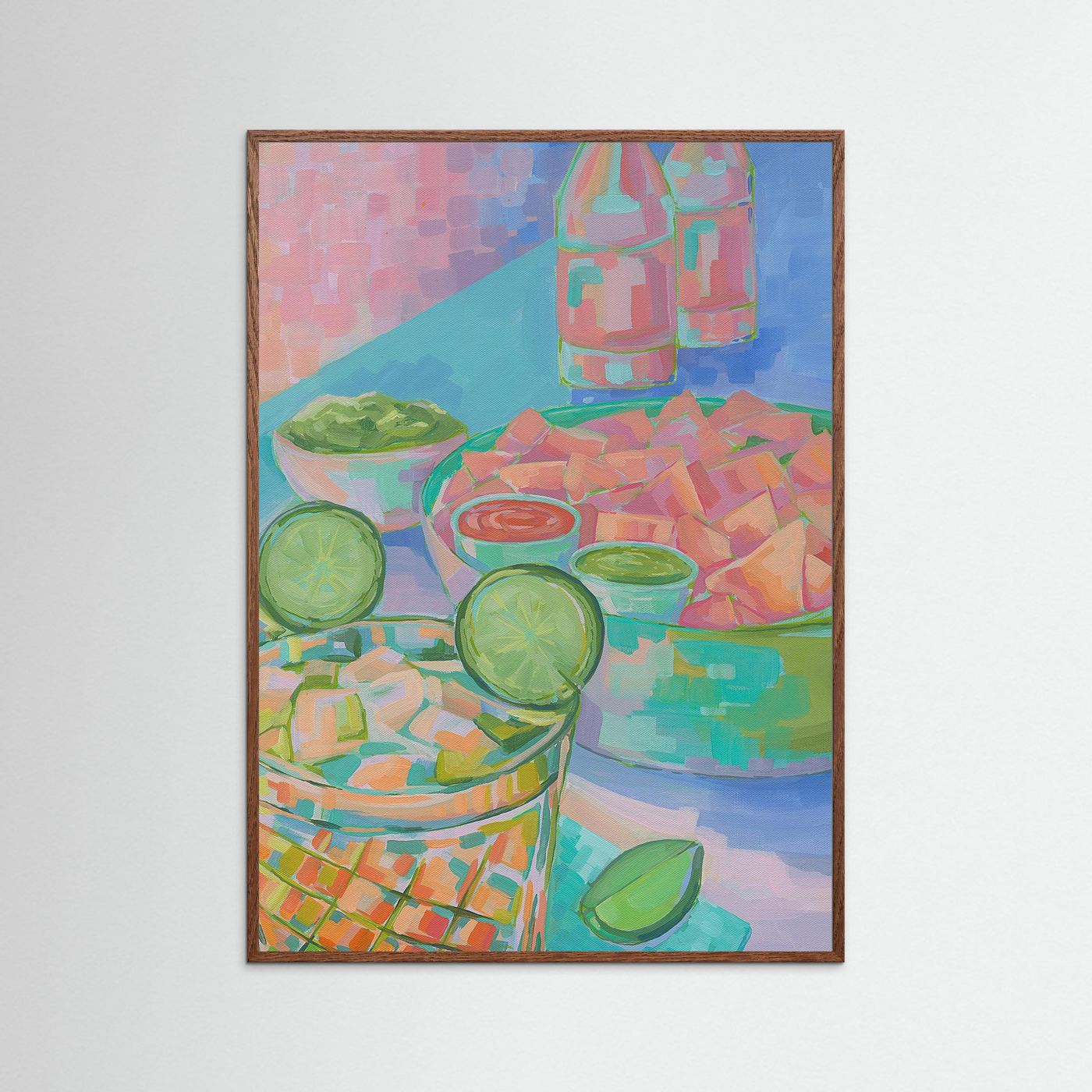 Chips and Salsa #2 Paper Print